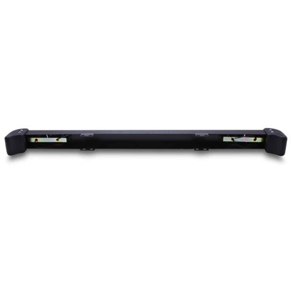 Steel Front Bumper Round Led Spot Light Bar To Fit Land Rover Defender LD 2.2 2.4 TD4 83-16 - Image 3