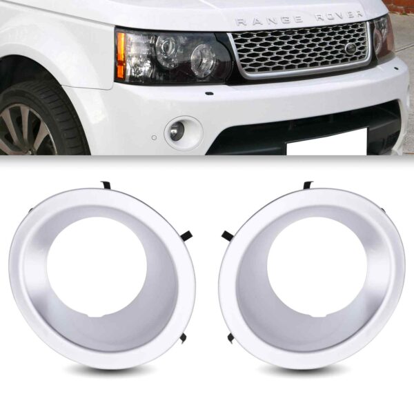 Front Fog Light Surround Cover Pair To Fit Range Rover Sport 10-13 - Image 2