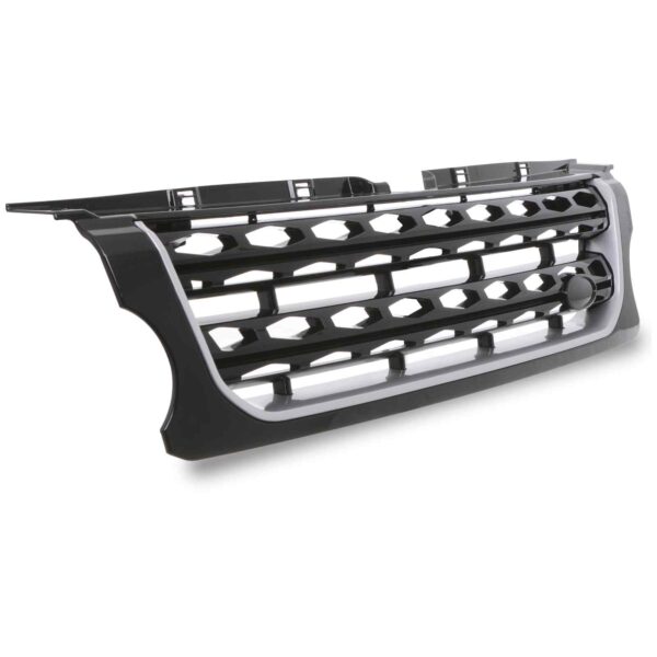 Black & Silver Grille To Fit Land Rover Discovery 4 Facelift 14-17 - Image 4