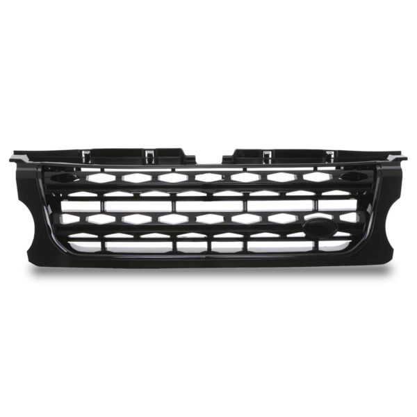 Black Front Grille To Fit Land Rover Discovery 4 Facelift 14-17