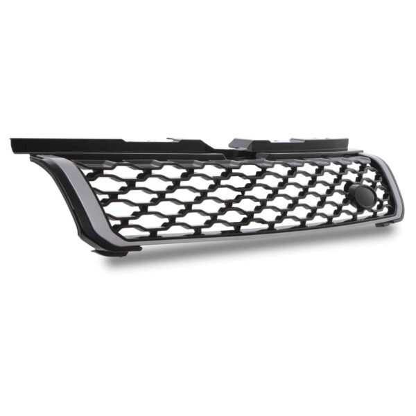 Black & Silver Dynamic Look Front Grille To Fit Range Rover Evoque L551 16- - Image 4