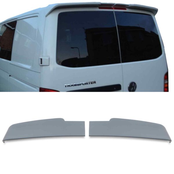 Vw Transporter T5 03-15 Caravelle Barn Door Type Spoiler - Image 2
