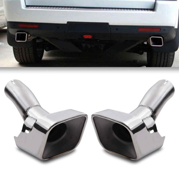 Diesel Exhaust Tail Pipe Trims To Fit Range Rover Sport L320 10-13 - Image 11