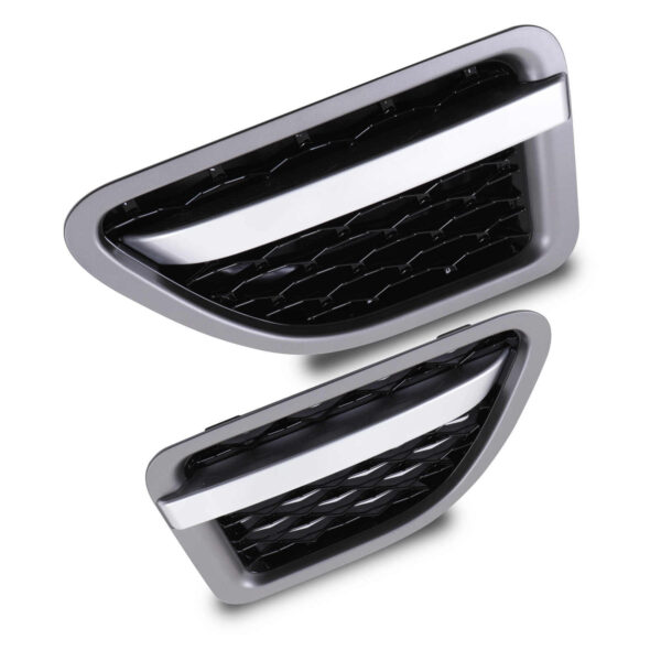 Grey & Black Side Air Vents To Fit Range Rover Sport L320 05-09 - Image 8