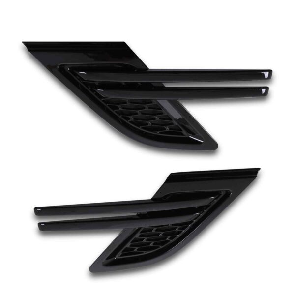 Black Side Wing Vents To Fit Range Rover Sport L494 14-17