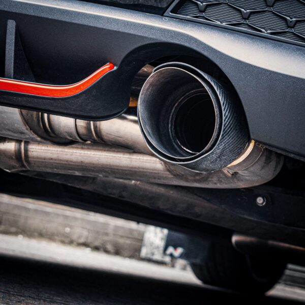Hyundai i30N 2019+ GPF Back Valved Carbon Exhaust System - Image 8