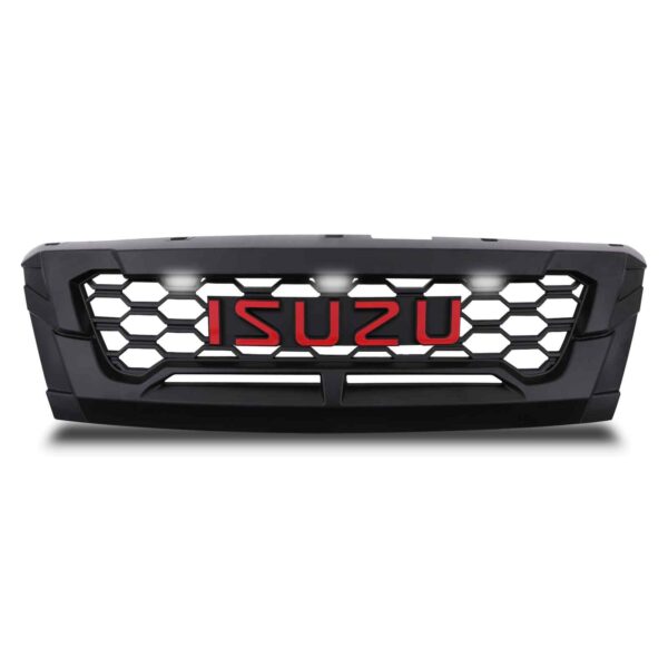 Isuzu D-Max 17-20 Black Grille With Led'S - Image 8