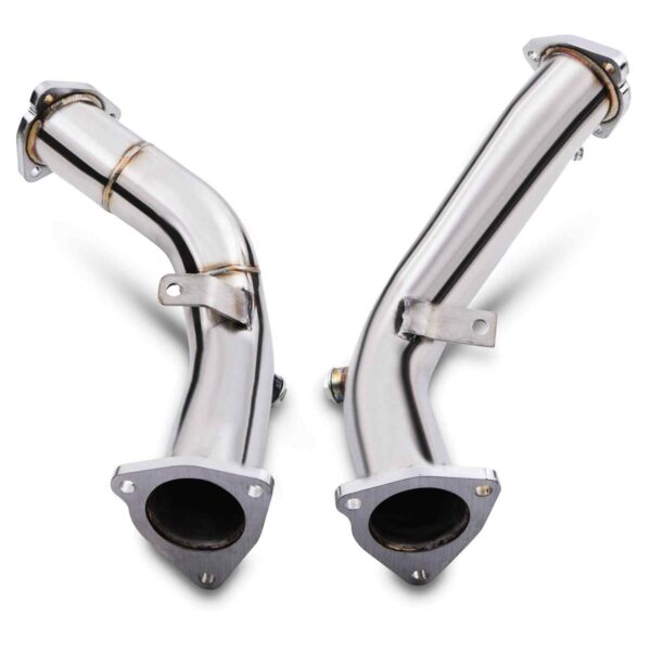 2.5" Exhaust Decat Downpipes - Audi S4 B8 3.0 FSI 13-17 - Image 2