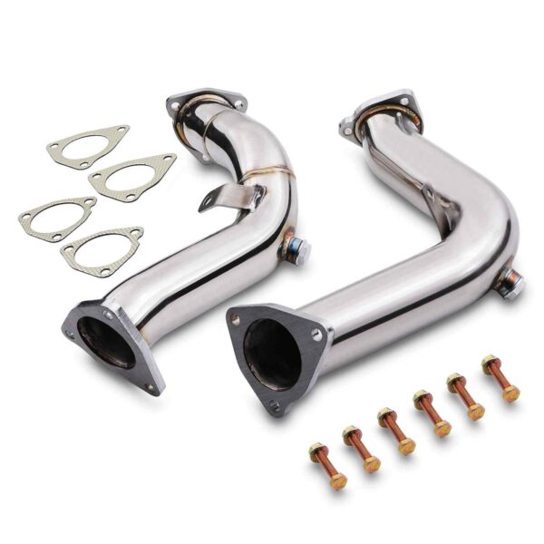 2.5" Exhaust Decat Downpipes - Audi S4 B8 3.0 FSI 13-17