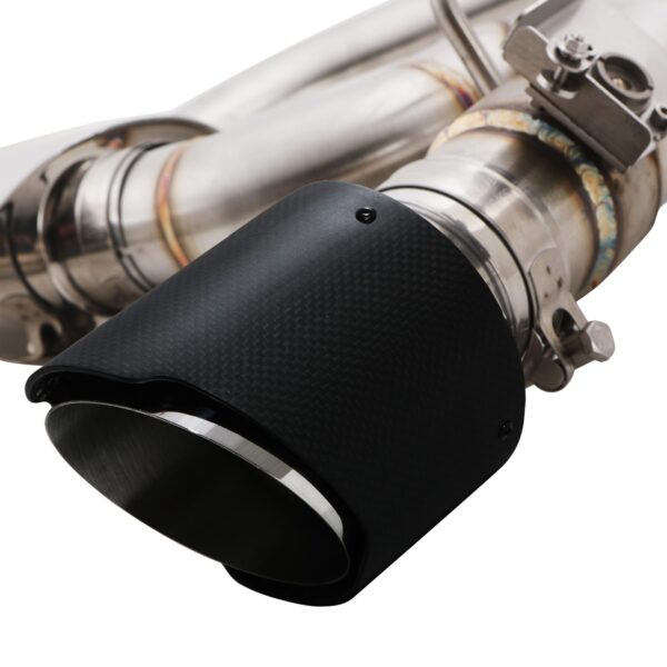 Hyundai i30N 2019+ GPF Back Valved Carbon Exhaust System - Image 7