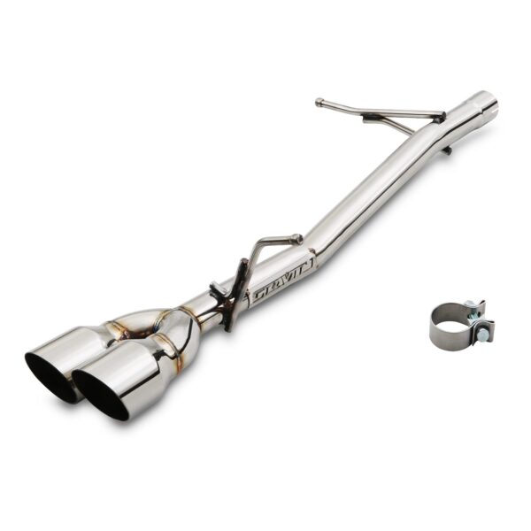 Exhaust Back Box Delete Pipe - Ford Fiesta MK7 MK7.5 1.0 Ecoboost 13-17