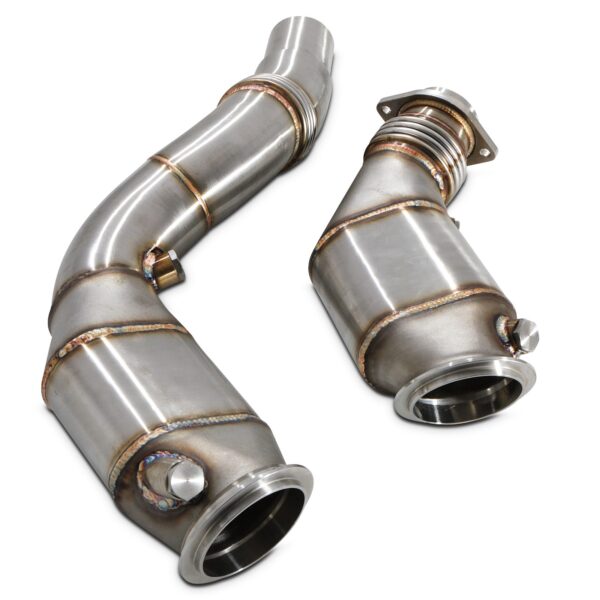 BMW 4 Series F82 M4 14+ 200 CPI 3" Sports Cat Downpipes - Image 9