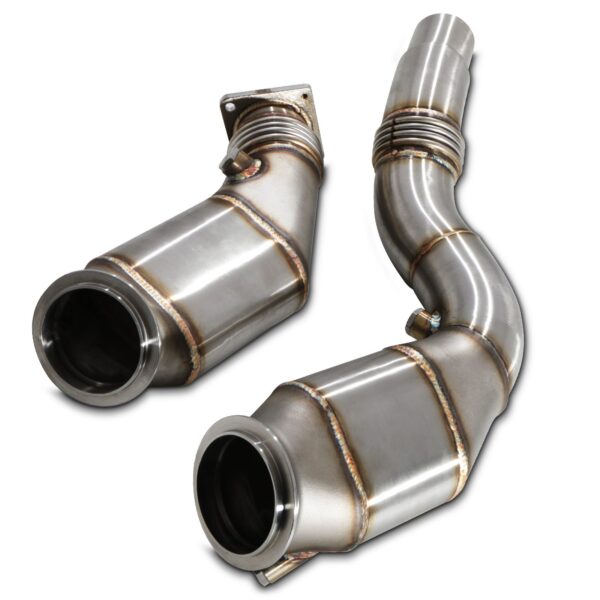 BMW 4 Series F82 M4 14+ 200 CPI 3" Sports Cat Downpipes - Image 6