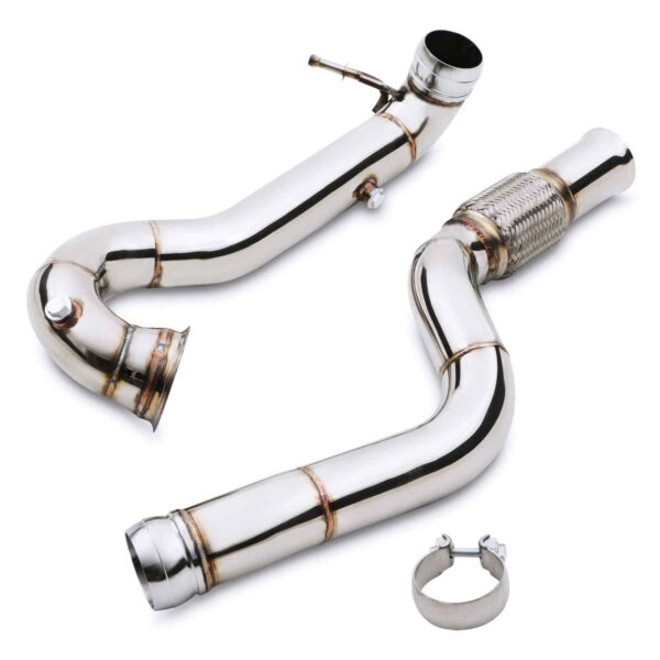 3" Exhaust Decat Downpipe - Mercedes Benz A Class W176 A45 AMG 13-18