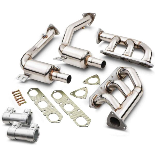 Exhaust Manifolds & Decat Downpipes - Porsche Boxster 986 2.5 2.7 3.2 96-04 - Image 2