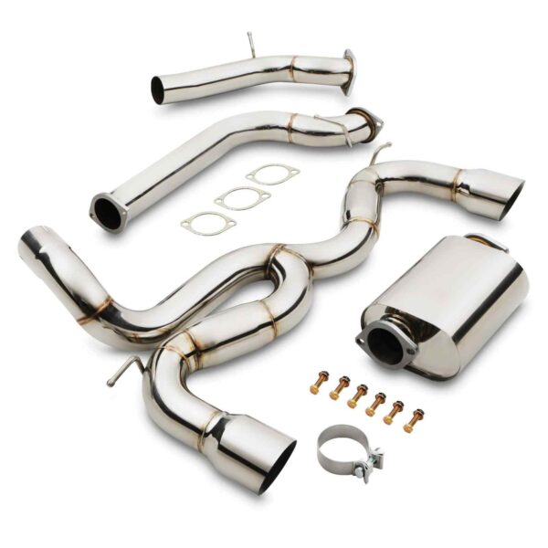 3" Catback Exhaust System - Ford Focus Mk2 ST225 2.5 05-11 - Image 2