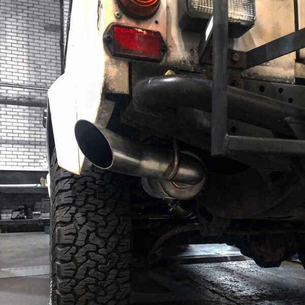 Turbo Back Decat Exhaust System To Fit Land Rover Defender 110 300TDI 2.5TD 94-99 - Image 9