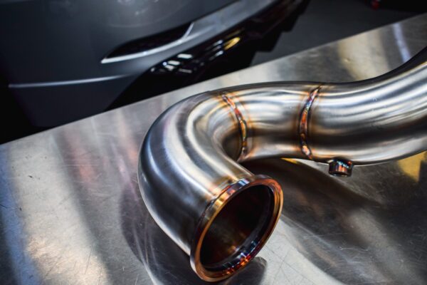 Audi RS3 8V Quattro 2.5 TFSI Non GPF 17-20 4" Exhaust Decat Downpipe - Image 11