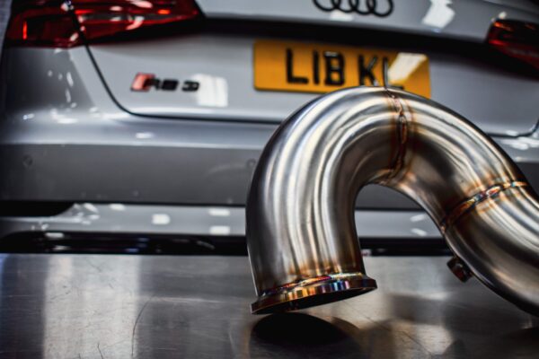 Audi RS3 8V Quattro 2.5 TFSI Non GPF 17-20 4" Exhaust Decat Downpipe - Image 13