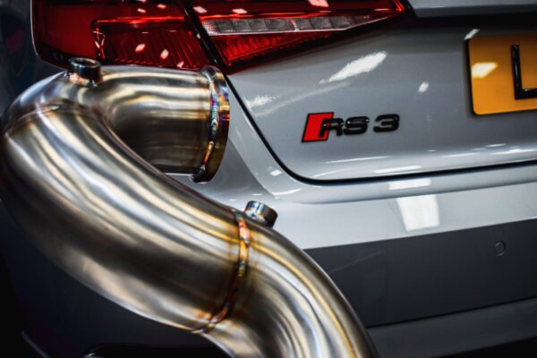 Audi RS3 8V Quattro 2.5 TFSI Non GPF 17-20 4" Exhaust Decat Downpipe - Image 9