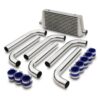 2.5" Universal Front Mount Intercooler Kit - 450mm x 227mm x 65mm 63mm Inlet / Outlet