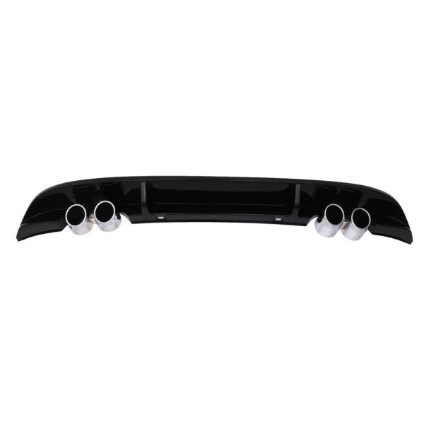 Quad Tip Exhaust Spoiler Bumper Diffuser Valance - VW Golf