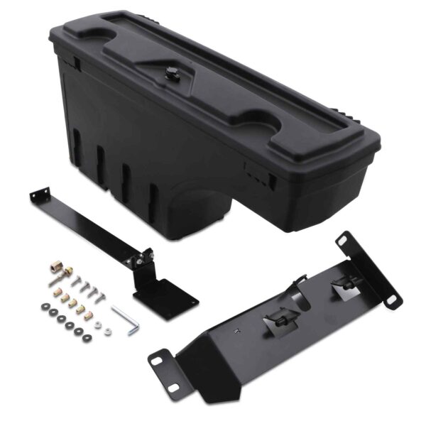 Isuzu D Max 15-20 Flat Bed Lockable Storage Swing Box - Image 3