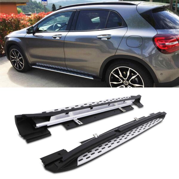 Mercedes Benz Gla X156 14-20 Aluminium Style Side Steps - Image 2