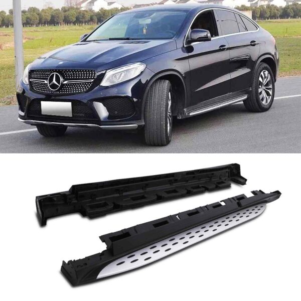 Mercedes Benz Gle C292 Coupe 15-20 Aluminium Style Side Steps - Image 2