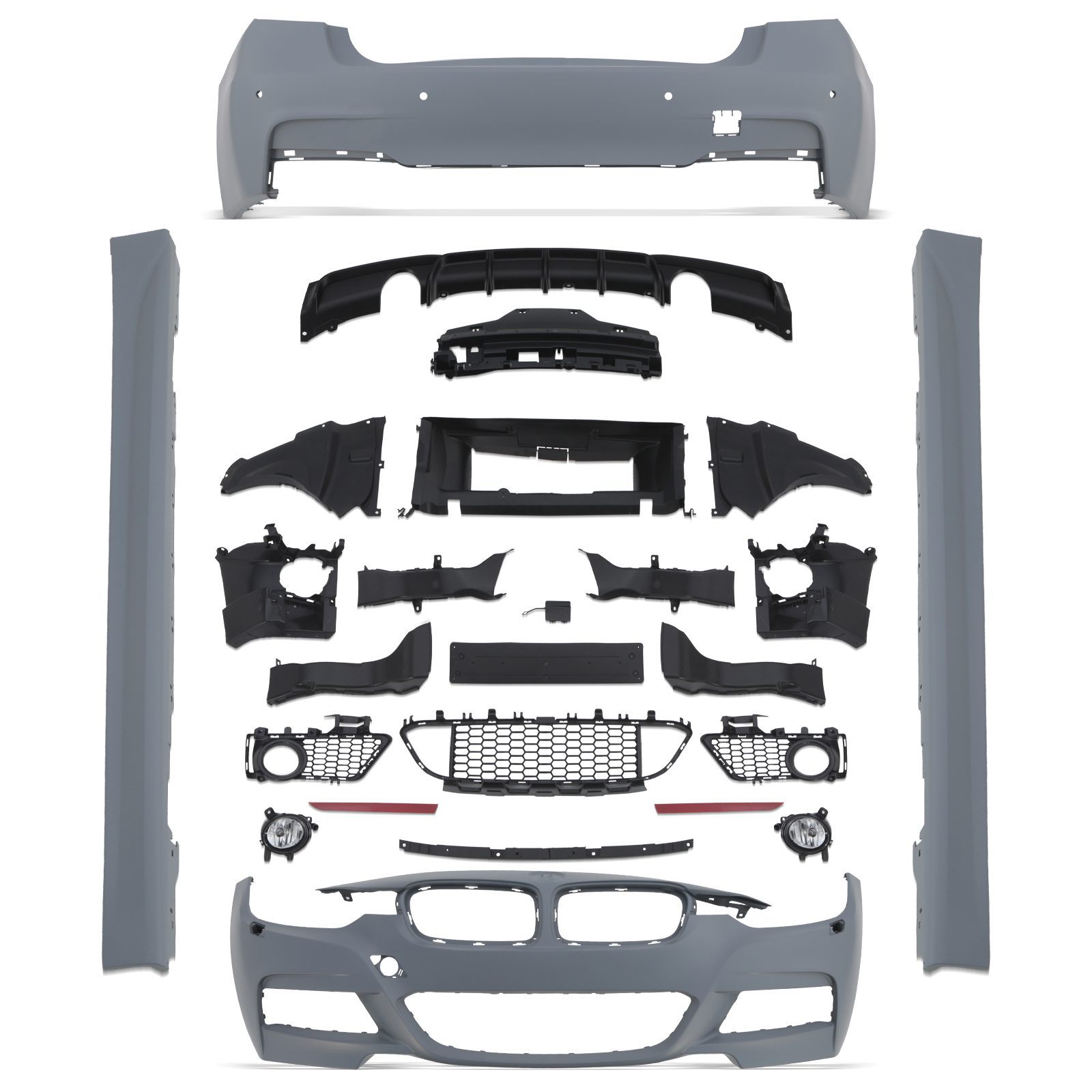 M Look Body Kit - BMW 3 Series 12-19