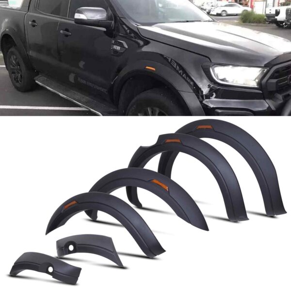 Ford Ranger T8 Wildtrak Look Wide Arch Fender Flare Set - Image 2