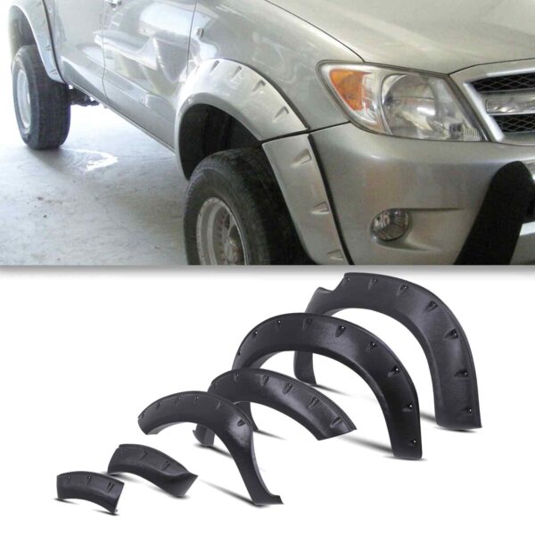 Toyota Hilux Vigo 05-12 Wide Body Arch Fender Flare Kit - Image 19