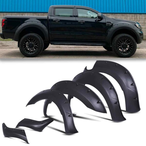 Ford Ranger T6 Raptor 12+ Wide Body Arch Fender Flare Kit - Image 2