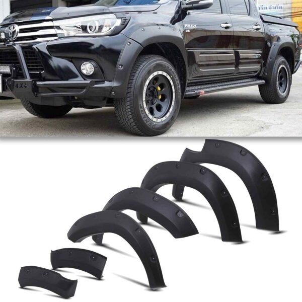 Toyota Hilux Revo 15-19 Fender Flare Kit - Image 2