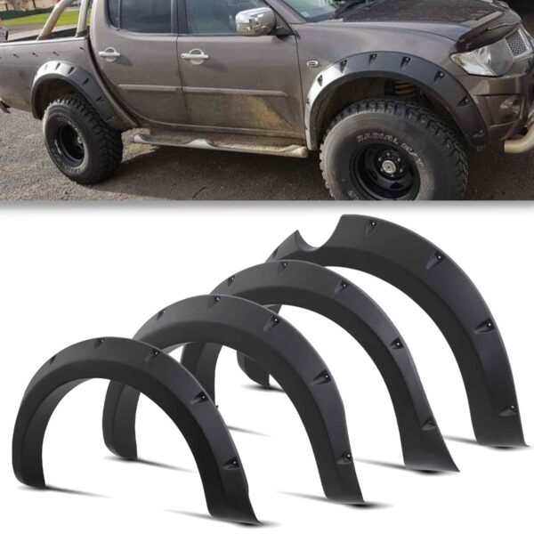 Mitsubishi L200 Triton 05-15 Fender Flares - Image 2