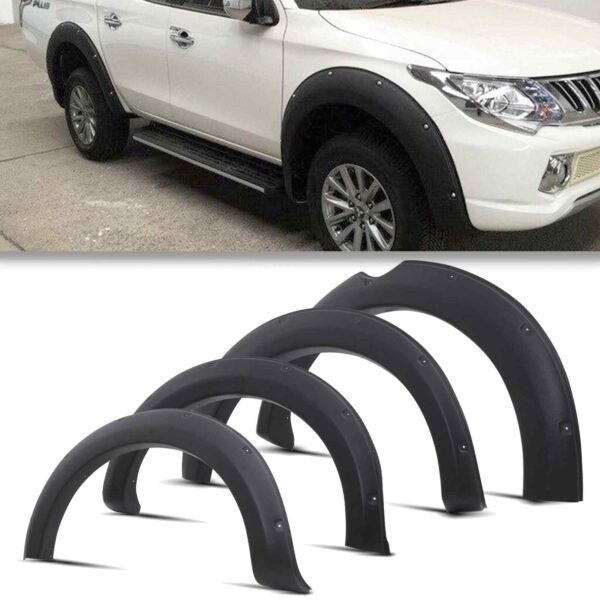 Mitsubishi L200 Triton 15+ Wide Body Arch Fender Flare Kit - Image 2