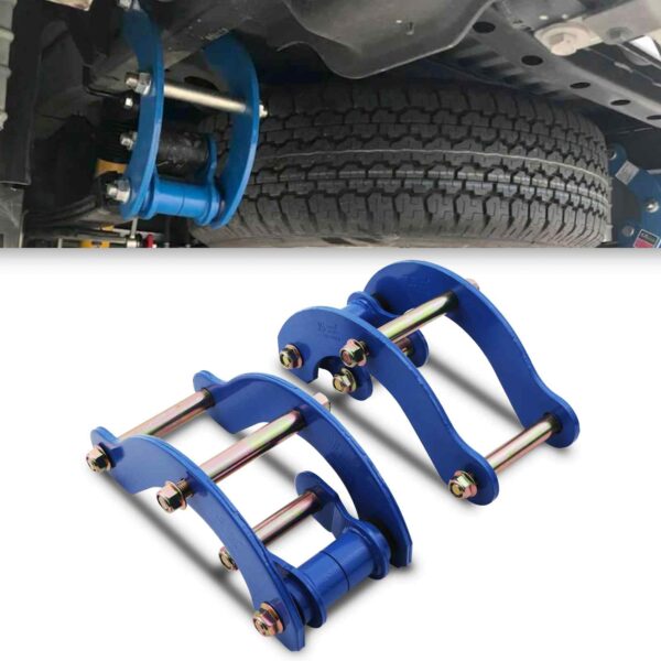 Toyota Hilux Vigo 05-14 2" Rear Lift Extended Shackles - Image 2