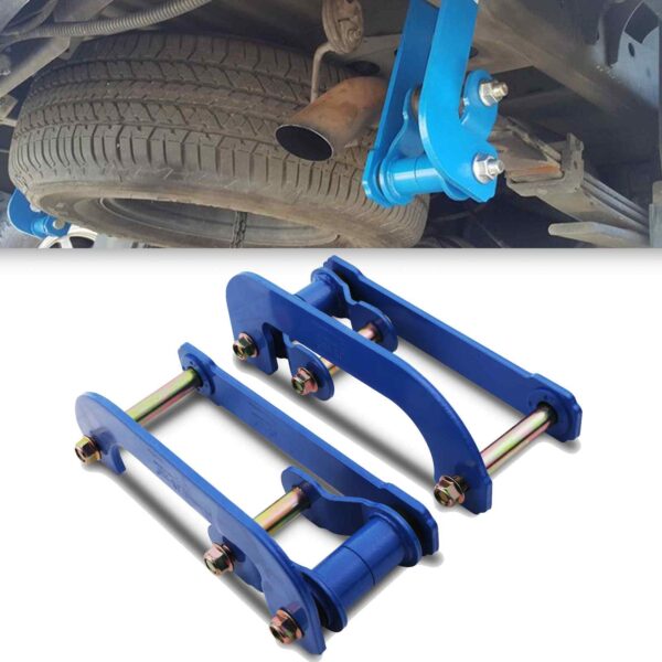 Ford Ranger T6 12-18 2" Rear Lift Extended Shackles - Image 2