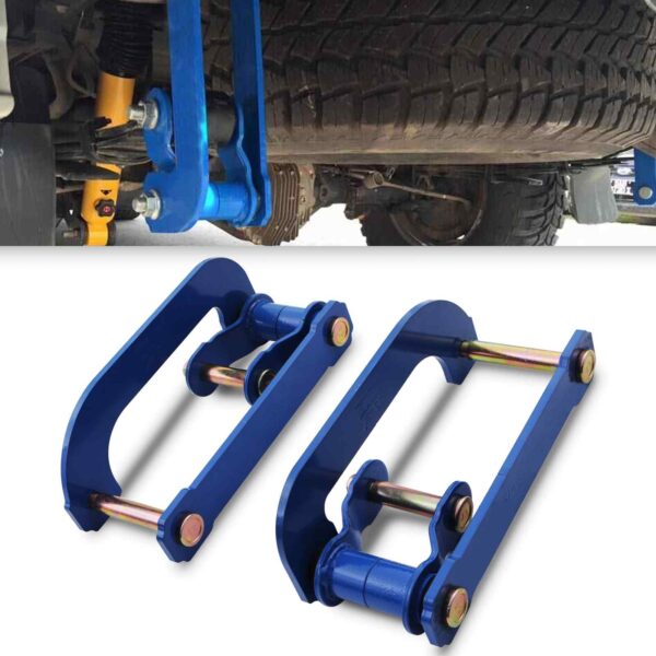 Nissan Navara D40 08-12 3" 50Mm Rear Lift Shackles - Image 2