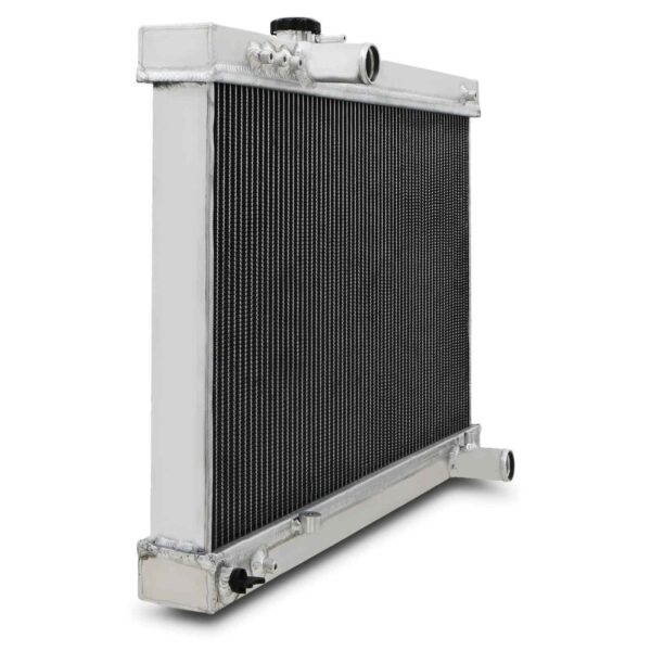 75mm Universal High Flow Radiator - 340 x 640 x 75 35mm Inlet & Outlet - Image 3