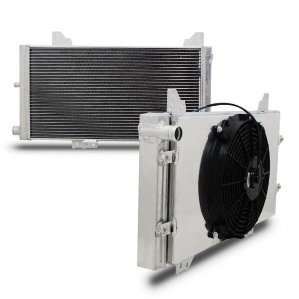 40mm High Flow Radiator & Fan Shroud - Ford Escort MK3 Series 1 1.6 RS Turbo 80-96