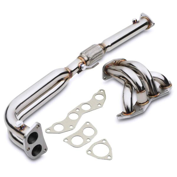 Exhaust Manifold & Decat Downpipe - Honda Civic EP2 1.4 / 1.6 00-05 - Image 2