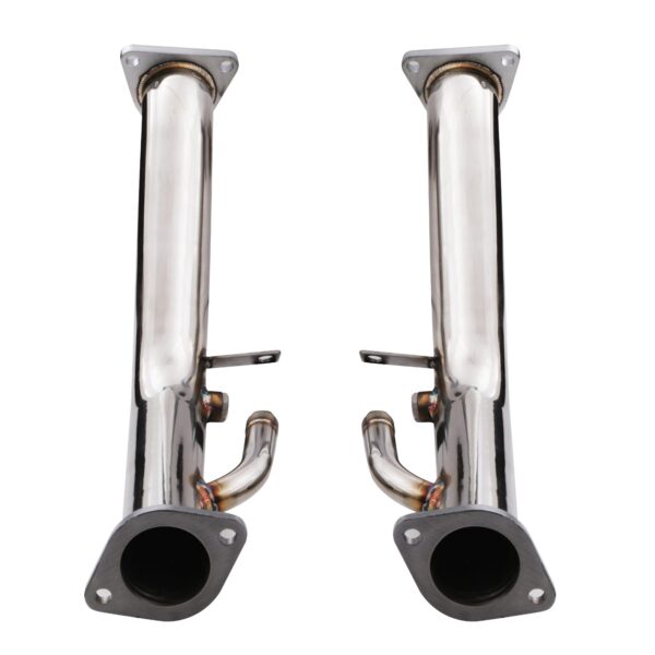 2.5" Exhaust Decat Pipes - Nissan 370Z 3.7 Z34 09+ - Image 2