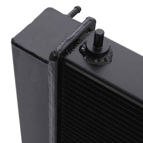 Black High Flow Alloy Radiator To Fit Land Rover Discovery 1 / Defender 300TDI 2.5TD 84-98 - Image 2