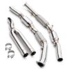2.5" 200 CPI Sports Cat Downpipes - VW Golf MK5 R32 3.2 04-09 | Audi A3 8P 3.2 V6 Quattro 03-09