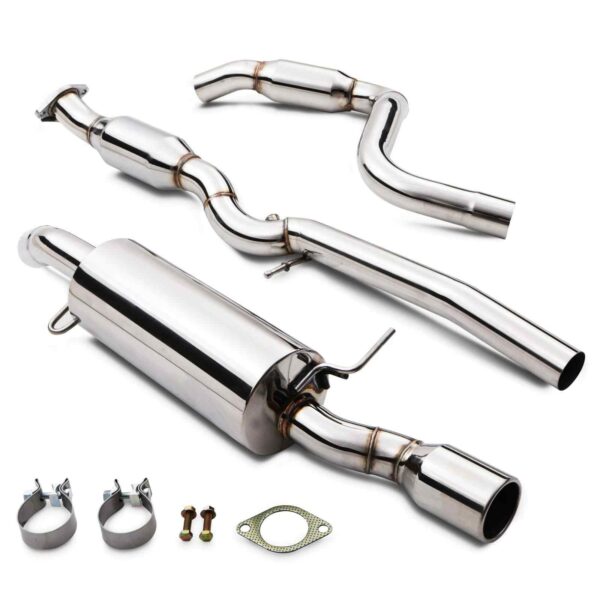 Downpipe Back Exhaust System - Ford Fiesta MK6 ST150 04-08 - Image 2