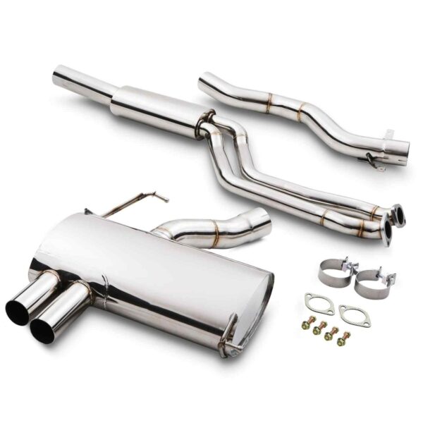 3" Decat Exhaust System - BMW Z4 E85 E86 2.5 / 3.0 N52 04-08 - Image 8