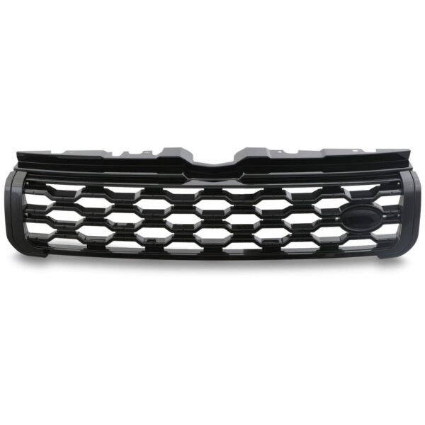 Gloss Black Hex Style Grille To Fit Land Rover Range Rover Evoque 10-17