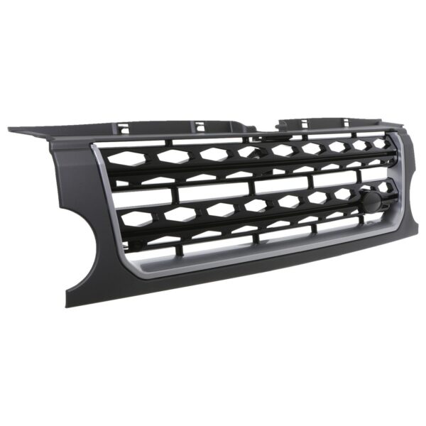 Grey & Black Disco 4 Look Front Grille To Fit Land Rover Discovery 3 04-09 - Image 10