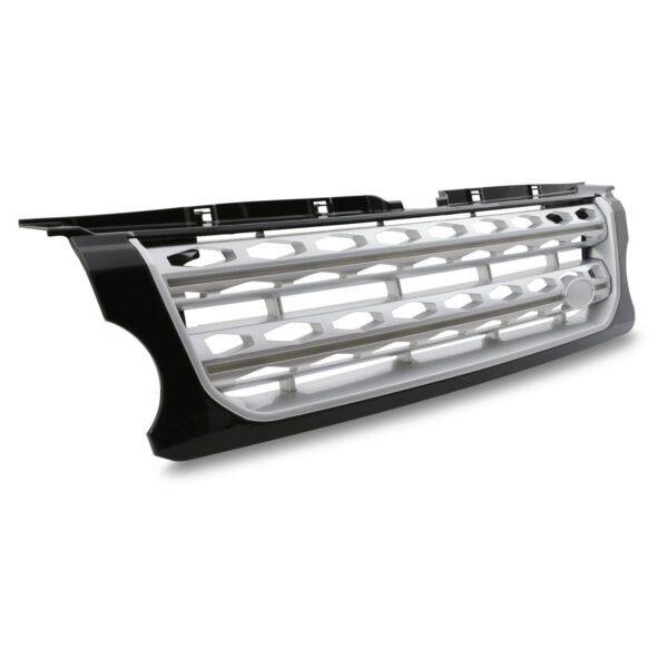 Black And Silver Grille To Fit Land Rover Discovery 4 Facelift 15-17 - Image 4